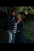 I wore this dress for my pregnancy announcement photos and I'm so happy with the style, quality and color. I ordered a size up and it fit great except I had to pin the cleavage area. - Amy S.