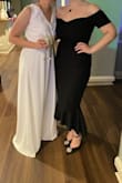 So Lulus has been my go to for many an outfit, especially special occasions. I had two weddings on the same weekend and got this dress as a third option, a somewhat last minute decision. Thankfully it arrived right on time and when I tried it on...it fit like a dang glove, instant frontrunner. It flattered my hourglass shape, didn't feel too tight in the arms, and didn't need to get hemmed (sometimes Lulus dresses run very long on me). I honestly considered wearing the dress to both weddings lol. Easy to move in and dance in. And let me tell you, I've never gotten more compliments in a piece of clothing than I did while wearing this dress. I also love that the neckline and sleeves are like Princess Di's revenge dress. I'll seriously find any excuse to wear this again. 10/10 - Lauren C.