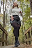 I bought a large in white and a medium in black to see which fit me best and the medium is perfect! The large still fit fine but the arms are very long and I have the roll a lot of the material up. If you are between a medium/large go for a medium! - Amber R.