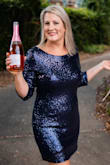 I'm normally a medium so I ordered that first and it was super tight. Fit more like a Small,  so notified LULUS and they immediately sent me a large. Fits perfect! I used this dress for my 40th birthday photoshoot! I will order from them again! - Jessica M.