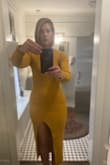 This dress is stunning. The perfect fall color. So comfortable. For all my tall girls Lulus dresses are the perfect length.  It was a little big so I probably could wear a small. - Christine L.