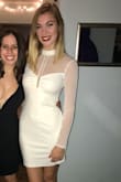 I would wear this dress every day if I could. I felt so elegant and stunning. I had just chopped off my hair too so it was a look. The dress was comfy and so eye-catching. I would suggest wearing nude undergarments though just to be safe! - Haley C.