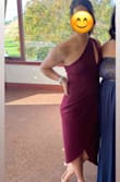 I wore this to my friend's wedding and received so many compliments! I felt comfortable in it the whole night. The cut is flattering on top and covers the mid section nicely. I ended up wearing just pasties underneath and it looked great. The only odd part is the side zipper as others have mentioned. I ended up keeping it zipped then putting it on so it was a tight squeeze to get on but fit well after that! - Ashley K.