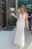 This was perfect for my wedding! Super comfortable yet classy and sexy! I LOVE this dress! - Amber G.