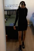 You can wear this with heels or boots.
I love how it shows your curves and I wore it to a concert and a dinner - Mayra G.
