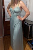 I'm not one to usually post reviews but this dress was awesome for my sorority formal. I'm usually between a size 6 or 8 so it makes picking a size hard. But I went wit a 6 and it fit perfectly. Wasn't too loose or too tight! - Tatum R.