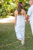 This dress was beautiful. It was very tight at the bust so I ordered a size up (I'm usually a small in Lulus dresses). I still had it altered to let a little more out at the chest and had it hemmed. Everyone I encountered loved the dress! - Ashley N.