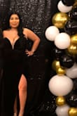 This is very beautiful! At 1st I bought a large and had to exchange Bc it was too big. Absolutely stunning dress on. Buy it! My mom pictured also bought her dress from Lulus - Christina