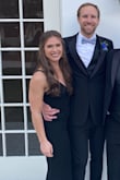 I got a lot of compliments on this dress. I originally ordered a small and it was too big in the waist. Ordered an XS and it got perfect. The small was too long. About 5inches longer than what I needed and the XS was the perfect length. It's stretchy so you have room. - Leah S.