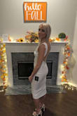 I'm petite, so I was a little nervous, but it fits great! Love the dress and the material. - Kaci V.
