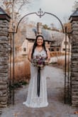 My friends and family could hardly believe that my wedding dress was bought online and under $100! The quality is outstanding and photographed beautifully. The dress was 99% perfect - the only alterations I needed to get done was adjusting the strap (as they were too big on me) and adding pads for support. I have zero regrets that I bought my dress online and didn't go looking for dresses at bridal boutiques - all of the money I saved went towards an amazing honeymoon! - Jessamine P.