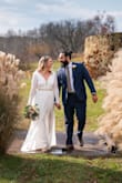 I felt so beautiful and comfortable in this dress. It was just the right one for our outdoor in late fall wedding/elopement. I've received tons of compliments and my husband thinks it was the perfect choice for me too. - Stephanie B.