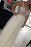 I love my dress for this special day in my life! I was nervous because I make the order from Mexico and this was my first time with Lulus.
The service before I order was perfect, all the questions I had. I received the dress earlier than expected :)
The quality for the price is very worth it, I bought the largest size to be able to adjust it before my wedding since by that date I will be 6 months pregnant.
It helped me a lot to see the comments and real photos of the clients, thank you very much, I can't wait to choose more dresses on this page!! gracias gracias !!! - Cristina M.