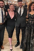 I bought this dress for a formal winter wedding and it was perfect! Very classy and sexy - I got sooo many compliments. Lulus always runs a bit small for me so even though I'm usually a large, I bought an XL and it was perfect! It's very curve-hugging so I would invest in good shapewear and some fashion tape to keep the girls in (I'm on the busty side). I love this dress and cannot wait to wear it again! - Colleen M.