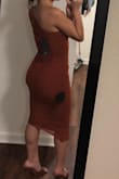 This dress is so flattering!! I am so petite and have a very small bust so it's hard to find dresses that make me look my age & not a total bag on me! Would buy in more colors! Wearing this to a wedding in March! - Yesenia H.