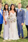It was the perfect dress for the perfect day. She looked stunning - Danielle C.