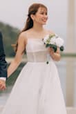 I very much love this dress. It fits perfectly on me. - Xuan N.