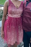 A little pricey for the cheap material but overall it's a good dress. - Makayla W.