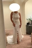 It's beautiful from the back but I didn't like the shape of the front. I sent it back and went with a different Lulus dress. - Taylor M.