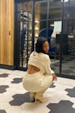The dress felt amazing, super comfortable and soft. I usually wear a medium but probably could have got a small for a tighter fit but the medium did work. Got a lot of compliments, worth buying - Marguerite F.