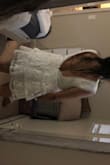 I loved the dress. It was the perfect length. The lace was very soft. Comfortable to wear. The back was a little big but the M would have been too tight. - Cynthia R.