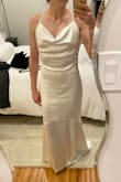 This dress is stunning! The quality is incredible for the price. It does run large so I would consider sizing down - I am usually in between an XS and S, and the XS fit me with a little bit of room. - Alexia T.