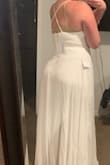 Absolutely love. I ordered XL and it was way too big. Sent it back for a large and it is perfect. Going to be wearing this for my small little wedding. - Emily M.