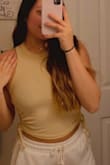 At first, I saw there wasn't a size small because I'm usually a small in tops but the top was too cute to not order so I went for the size medium!! And it fits great!!! I love it can't wait to wear it for summer. - Dallana D.