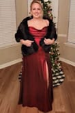 This dress was gorgeous! It was perfect for an elegant evening. The material was of great quality. It delivered quicker than I expected. So pleased with Lulus! - Brittany B.