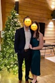 I loved this dress and the color! I am usually between a small and medium and I'm glad I went with a small because of the extra fabric. It is SUPER flattering but not too tight/form-fitting. 10/10! - Lydia H.