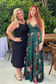 Wore it to a backyard wedding. Yes, it's long like other reviews said, but anytime I wear a long dress I walk around a victorian lady. You can adjust the straps depending on the amount of cleavage you want to show. Perfect to hide my bloated belly. And got a lot of compliments. It's a lot of beautiful material for an excellent price, get it. - Odette A.