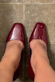 First pair of squared toe heels and I love them. Feels comfortable but haven't worn them out yet. Love that these can be worn to dress up jeans or to the office. Well made too! - Laura C.