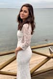 I love this dress! I just needed to get them hem done since I'm short but otherwise it fit me to a tee! - Beatriz M.