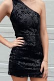 I love this dress so much and it looked just as good in person as it did online!! I wore this dress to homecoming and I got so many compliments on it! I would definitely recommend this dress it's so cute!! - Alyssa M.