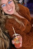 I have been on a total fur coat kick and this was the perfect addition to my collection. Loved the fit, style, and color! Super warm and cozy as well! The only problem is the pockets are 3/4 of the way sewn shut! I questioned if it was supposed to even have pockets, but I stuck my fingers through the little holes that were left open and could feel a pocket inside. Then I went to confirm on the website and it is in fact supposed to have pockets! I don't want to risk ripping out the stitch and messing up the coat. Such a bummer, total fail!!! - Danni B.