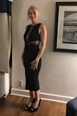 I can't believe how perfectly this dress fits me. I was worried about too much movement in the mesh around the bust area, but I was able to wear the dress all evening and dance with complete confidence. - Emily G.