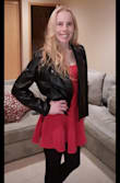 My New Years dress!. I am 5'11" so I needed to wear black tights with it because it is short but with the tights it worked great! - Karla S.