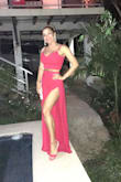 A bit roomy in the waist. The pants are adorable and the top is so versatile!
Perfect Christmas outfit for the warm tropics!
Buy it! I will buy it in white - Sofia R.