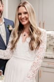 My fiancé and I decided two weeks before that we wanted to elope on NYE before we move so after reading tons and tons of reviews I decided to do with this dress and it fit absolutely perfectly!! I got so many compliments and everyone loved it! I felt like an angel in this dress and couldn't have asked for more on my special day! - Stephanie W.