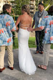 I was so impressed with this dress! ! It's beautiful and so comfortable! I did need to get it hemmed because it was a little too long. I also added some pads to give me a little cleavage, but the pads it came were great! I didn't need to add the pads to make it fit. - Christen R.