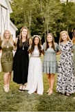 Everything I wanted it to be! The skirt is mega long so I had to get it hemmed (even with 3-inch wedges) but I loved it, I got to live my boho princess dreams, flower crown and all. - Helen B.