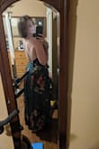 I absolutely love this dress and never want to take it off! I'm normally size M or L and ordered a M; it fits perfectly! I'm tall and plan on wearing heels with this dress, so no need to hem it, but I could see others needing to take it up a bit. I bought it for my friend's wedding and can't wait to wear it!! - Danielle C.