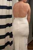 Was seriously worried my girls were gonna pop out at any moment. Couldn't wear it past the first "try on". Not very flattering. Would return if I could. - Lauren H.