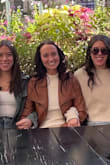 Love this leather jacket, have it in two colors now! Comfortable and looks great! Wore it the day I got engaged to my surprise brunch. - Emily S.