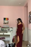 I LOVE this dress on me! I ordered an extra small, and even though I'm only 5'1 it fits good with heels! - Shreya B.