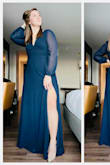 I wore this to a military ball. It was just the right amount of flirty, but still elegant to go with some dress blues. 

I wore 3" heels at 5'7" & the length was perfect! - Natasha F.