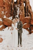 This dress fits so beautifully and is beyond easy to wear. The bust is made so that you don't need a bra, it'll give you good support. And the bow feature helps adjust the waist to fit exactly right! I wore it for my engagement shoot and loved it to pieces! - Avery A.