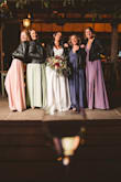 Wore this dress as a bridesmaids dress on two occasions - for my friends beach wedding in Dominican Republic and her wedding reception in the states. Fit well and looked great! Even looked great paired with leather jackets. The quality is great. The dress is lined and is pretty heavy but is comfortable and still looks very flowy. - Galina B.