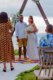 Ordered this for my beachside wedding and didn't have any regret with this decision. Arrived super fast (within 2 weeks) and fit like a glove.  I'm usually a size 8/10 UK and ordered a Medium. Everybody else loved it too! Highly recommend this for the classy bride with a budget. - Emitai D.