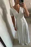 I love the design and the fabric. It's a little bit big and although it can be adjusted from the waist I feel that it still looks big. - Majo S.